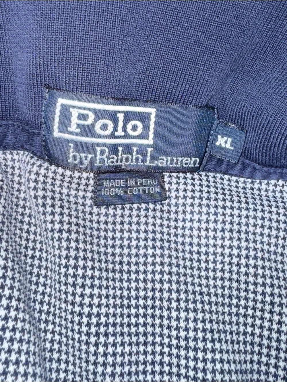 Polo Ralph Lauren Houndstooth Polo Shirt 🖤🤍